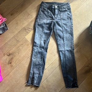 size 2 american eagle next level stretch jeans cropped